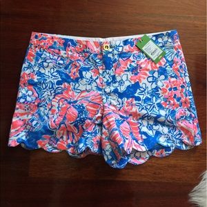 Lilly Pulitzer buttercup shorts NWT size 12